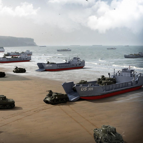 BCM-350002 1/350 Black Cat Models Landing Craft Tank LCT(5) Resin Model Kit MMD Squadron BCM-350002 1/350 Black Cat Models Landing Craft Tank LCT(5) Resin Model Kit MMD Squadron