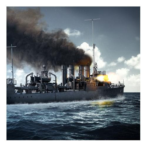 1/350 Dragon USS Chevalier DD-805 Gearing Class Destroyer