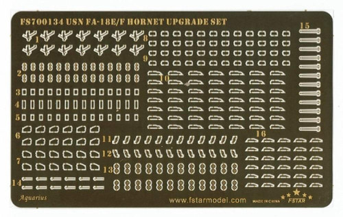 FS700134 1/700 Five Star USN FA-18E/F Hornet Upgrade Set  MMD Squadron