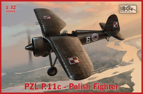 IBG32001 1/32 IBG Pzl P.11C Polish Fighter  MMD Squadron