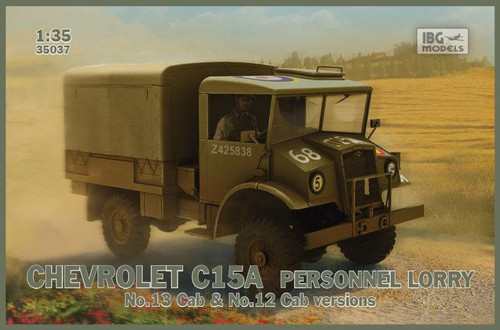 IBG35037 1/35 IBG Chevrolet C15A No.12/13 Cab Personnel Lorry  MMD Squadron