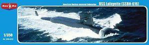 MCK350022 1/350 Mikro Mir SSBN Lafayette-class  MMD Squadron