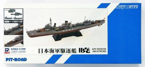 PITSPW27 1/700 Pitroad WWII IJN Destroyer Akatsuki w/Equipment Set  MMD Squadron