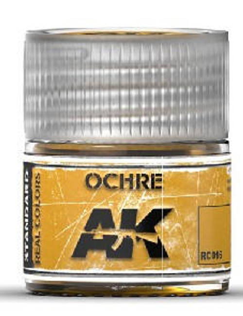AK-RC16 AK Interactive Real Colors Ochre Acrylic Lacquer Paint 10ml Bottle  MMD Squadron