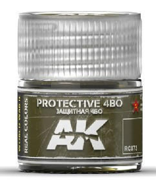 AK-RC73 AK Interactive Real Colors Protective 4BO Acrylic Lacquer Paint 10ml Bottle  MMD Squadron