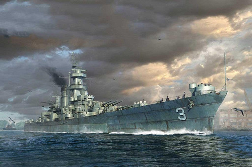 Trumpeter 06738 - Kit Modellino Statico Nave Da Battaglia US Navy Alaska CB-1 | Scala 1/700