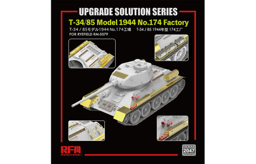 RYE2047 1/35 Ryefield Upgrade set for 5079 T-34/85 No.174  MMD Squadron