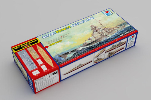 Maquette I Love Kit - Cuirassé Allemand Bismarck 1941 - 1/700 (65701)