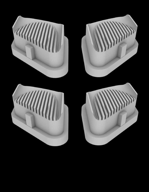 GSB12521 1/537 Green Strawberry Constitution class (refit) - Inter-Cooler assembly Upgrade Set  MMD Squadron