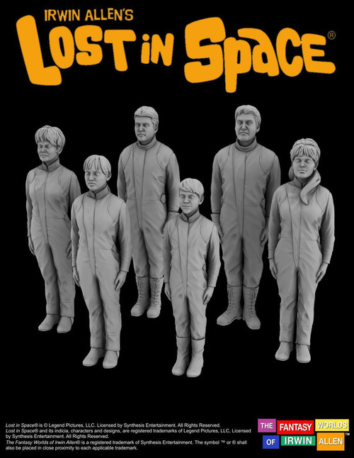 GSB135023 1/35 Green Strawberry Lost In Space - Crew in Freezing Tubes - MMD Squadron