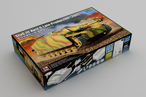 TRP0947 1/16 Trumpeter German StuG III Ausf G Late Production Tank (2 in 1) - PREORDER  MMD Squadron