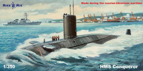 MCK350044 1/350 Mikro Mir HMS Conqueror Submarine  MMD Squadron