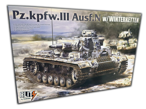 1/35 Tamiya German Pz.Kpfw.Iii Ausf.N Plastic Model Kit