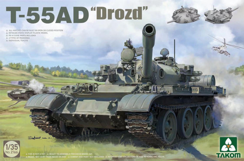 TAK2166 1/35 Takom T-55AD Drozd Tank  MMD Squadron