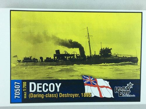 CG-70507 1/700 Combrig HMS Decoy Daring Class Destroyer 1895  MMD Squadron