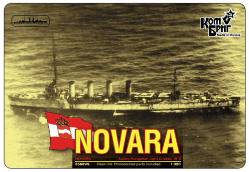 CG-3568-WL 1/350 Combrig Models Novara Austro-Hungarian Light Cruiser 1915 - Waterline  MMD Squadron