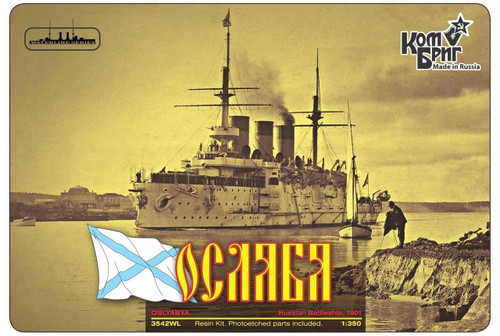 CG-3542-WL 1/350 Combrig Models Oslyabya Battleship 1901 - Waterline  MMD Squadron