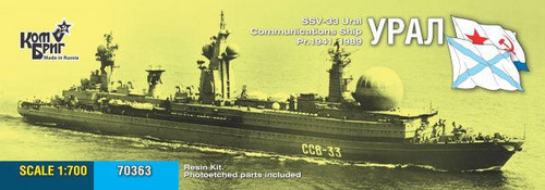 CG-70363 1/700 Combrig Models SSV-33 Ural Communications Ship Pr.1941, 1989  MMD Squadron