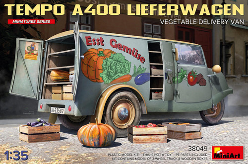 MIN38049 1/35 Miniart Tempo A400 Lieferwagen Vegetable Delivery Van  MMD Squadron