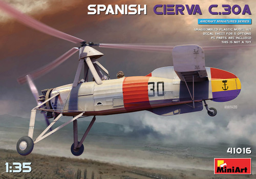 MIN41016 1/35 MiniArt Spanish Cierva C.30A  MMD Squadron