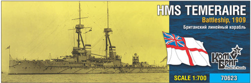 CG-70623 1/700 Combrig HMS Temeraire Battleship 1909  MMD Squadron