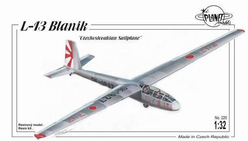 CMK-100-PLT220 1/32 Planet Models L-13 Blanik Czechoslovakian Sailplane  MMD Squadron