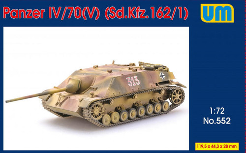 1/72 Uni Model Panzer IV /70(A) Sd.Kfz.162/1 - Squadron.com