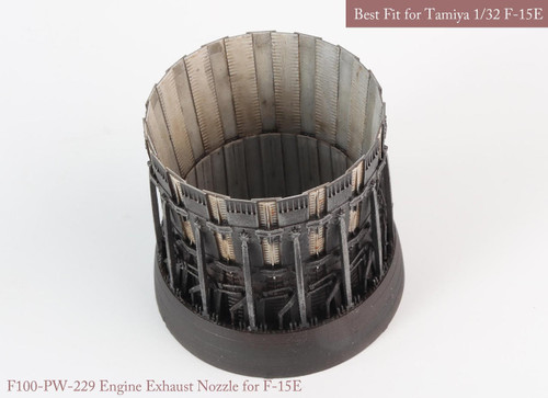1/32 KA Models [SE] F-15 C/D/E/K P&W EXHAUST NOZZLE & AFTER BURNER
