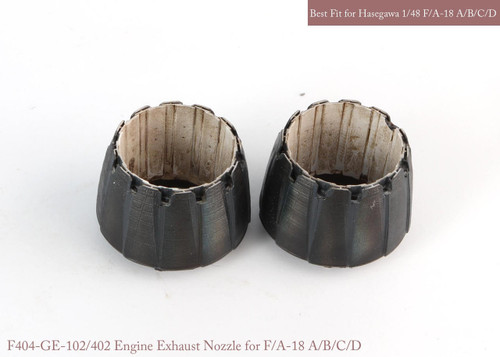 KAM-MA48039 1/48 KA Models F/A-18 A/B/C/D GE EXHAUST NOZZLE SET(OPENED) for Hasegawa  MMD Squadron