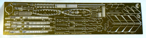 BRM-35113 1/350 Blue Ridge Models USS Growler / Grayback Detail Photo Etch Parts  MMD Squadron