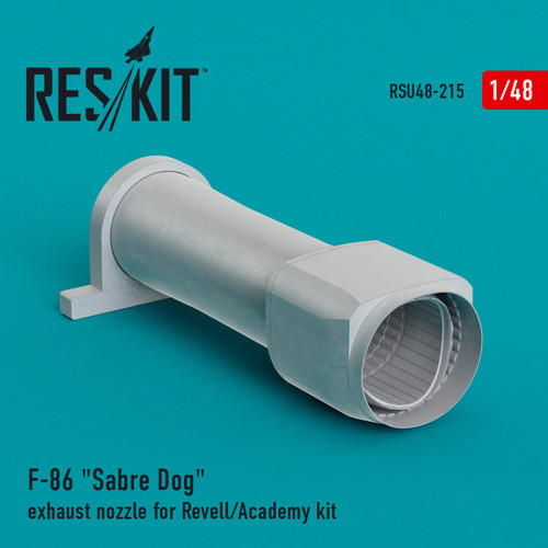 RES-RSU48-0215 1/48 Reskit F-86 Sabre Dog exhaust nozzle for Revell/Academy kit  MMD Squadron