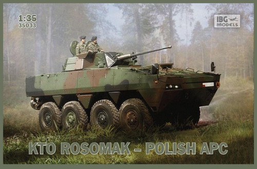 IBG35033 1/35 IBG KTO Rosomak Polish APC Plastic Model Kit  MMD Squadron