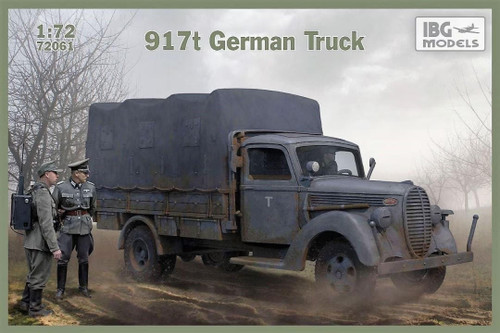 IBG72061 1/72 IBG 917t German Truck Plastic Model Kit  MMD Squadron