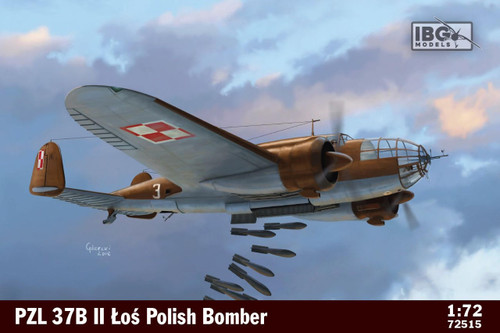 IBG72515 1/72 IBG PZL.37 B II Los - Polish Medium Bomber   MMD Squadron