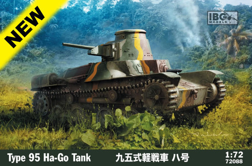 IBG72088 1/72 IBG Type 95 Ha-Go Japanese Light Tank   MMD Squadron