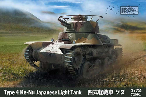 IBG72091 1/72 IBG Type 4 Ke-Nu Japanese Light Tank -   MMD Squadron