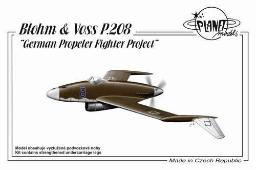 CMK-129-PLT188 1/72 Planet Models Blohm Voss P.208 German Propeler Fighter Pro  129-PLT188 MMD Squadron