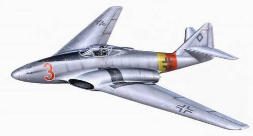CMK-129-PLT131 1/72 Planet Models Messerschmitt Me 262 HG III  129-PLT131 MMD Squadron