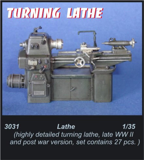 CMK-129-3031 1/35 CMK Turning lathe  129-3031 MMD Squadron