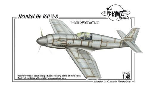 CMK-129-PLT229 1/48 Planet Models Heinkel He 100V-8 World Speed Record  129-PLT229 MMD Squadron