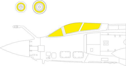 EDUEX906 1/48 Eduard Mask Buccaneer S.2C/D for Airfix EX906 MMD Squadron