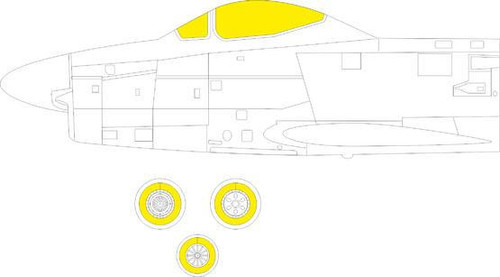 EDUEX941 1/48 Eduard Mask F-86D TFace for Revell EX941 MMD Squadron