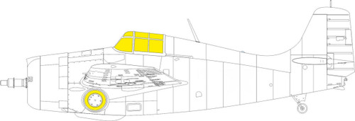 EDUEX965 1/48 Eduard Mask FM-2 Wilder Cat (Wildcat) TFace for Eduard EX965 MMD Squadron