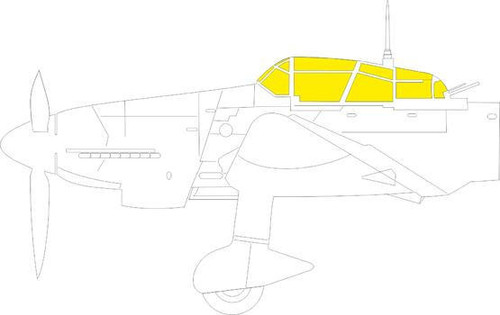 EDUJX295 1/32 Eduard Mask Ju 87G-1/2 for Border Model JX295 MMD Squadron