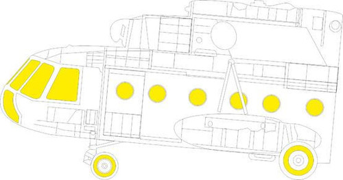 EDUEX943 1/48 Eduard Mask Mi-17 TFace for AMK EX943 MMD Squadron