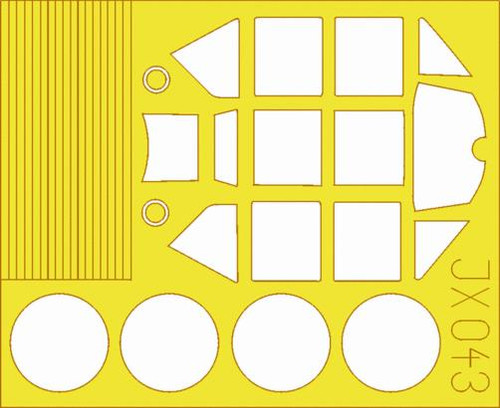 EDUJX043 1/32 Eduard Mask Bf 109G for Revell JX043 MMD Squadron