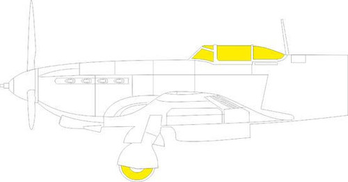 EDUJX302 1/32 Eduard Mask Yak-9K TFace for ICM JX302 MMD Squadron