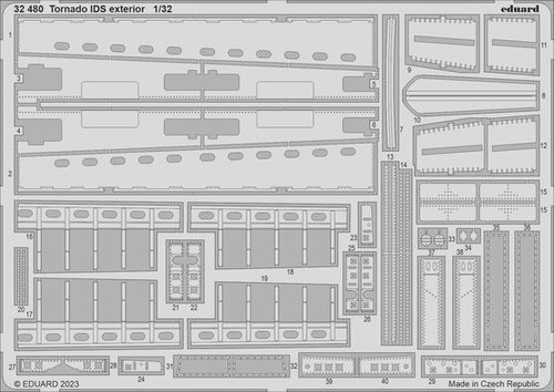 EDU32480 1/32 Eduard Tornado IDS exterior for Italeri 32480 MMD Squadron