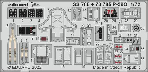 EDU73785 1/72 Eduard P-39Q for Arma Hobby 73785 MMD Squadron