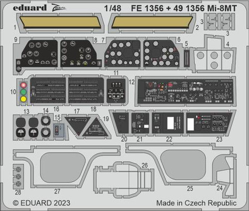 EDUFE1356 1/48 Eduard Mi-8MT - Trumpeter FE1356 MMD Squadron